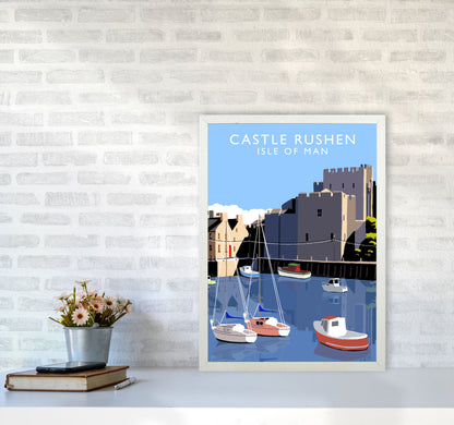 Castle Rushen by Richard O'Neill A2 Oak Frame