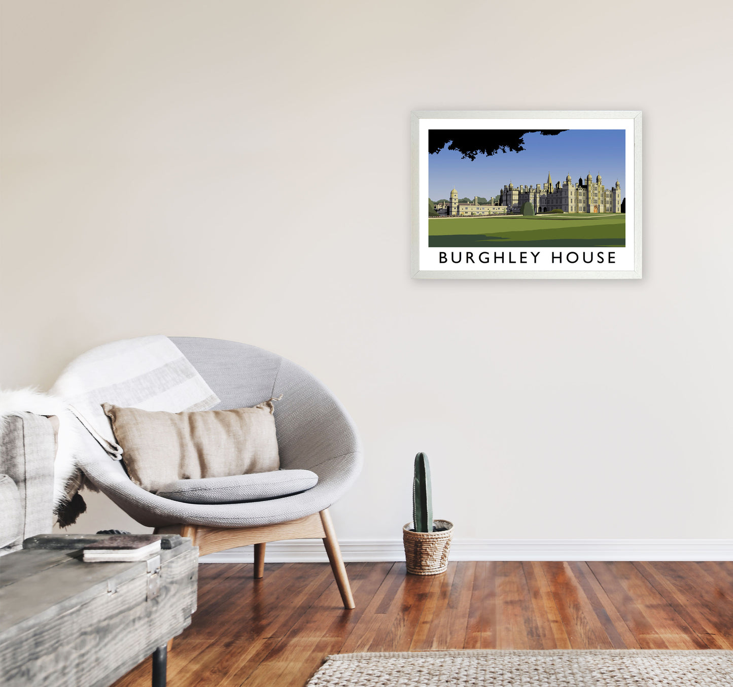 Burghley House 2 by Richard O'Neill A2 Oak Frame