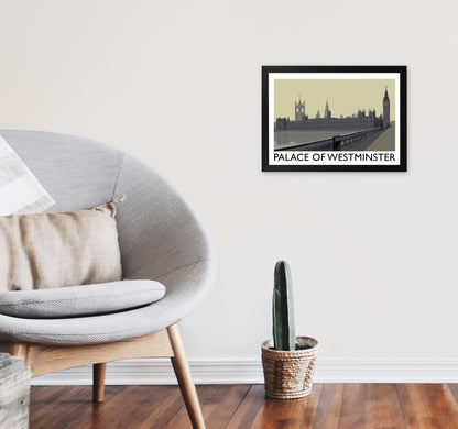 Palace Of Westminster by Richard O'Neill A3 White Frame