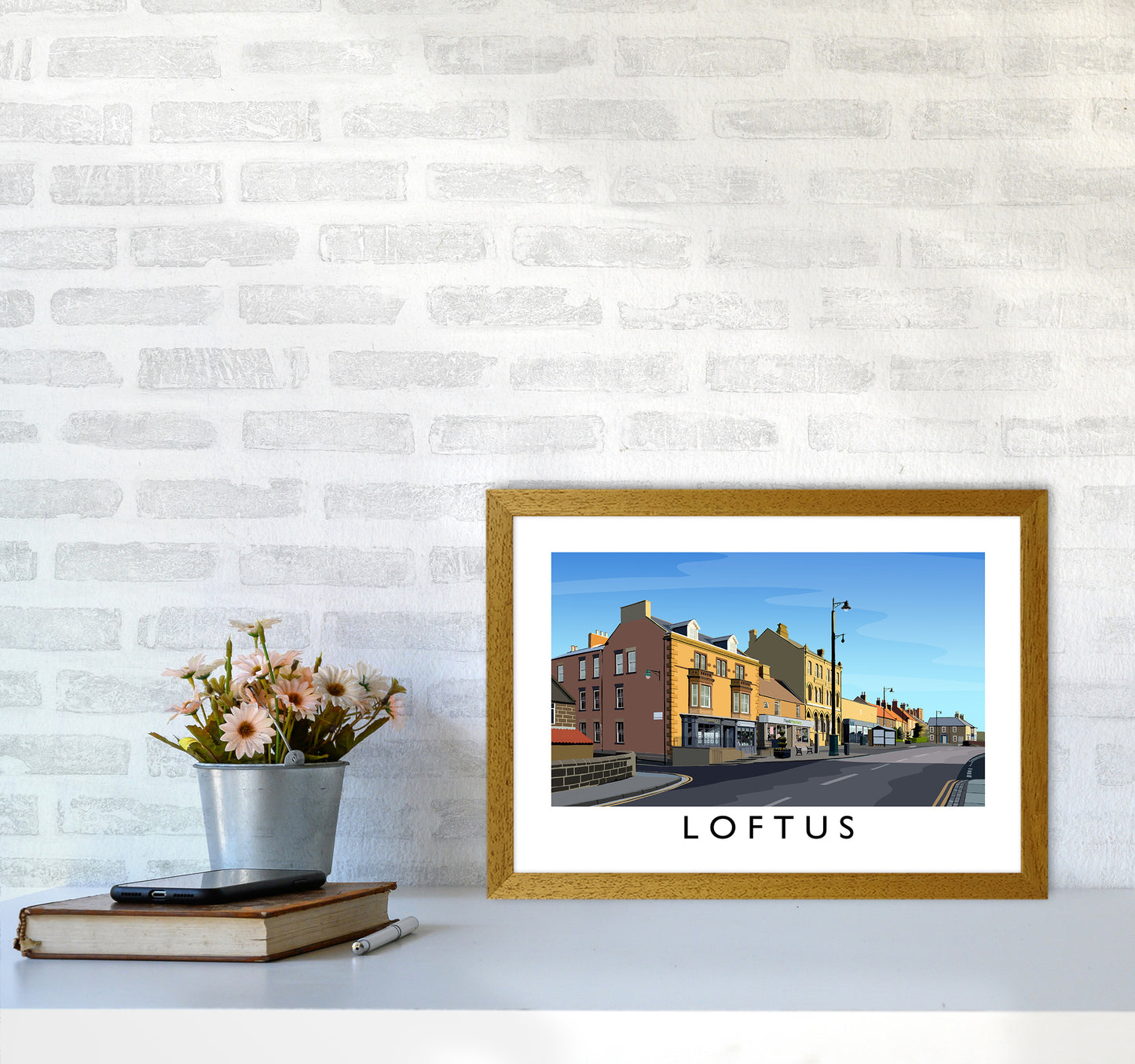 Loftus 3 Art Print by Richard O'Neill A3 Print Only