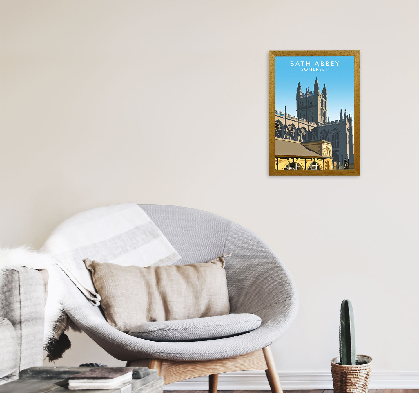 Bath Abbey by Richard O'Neill A3 Print Only