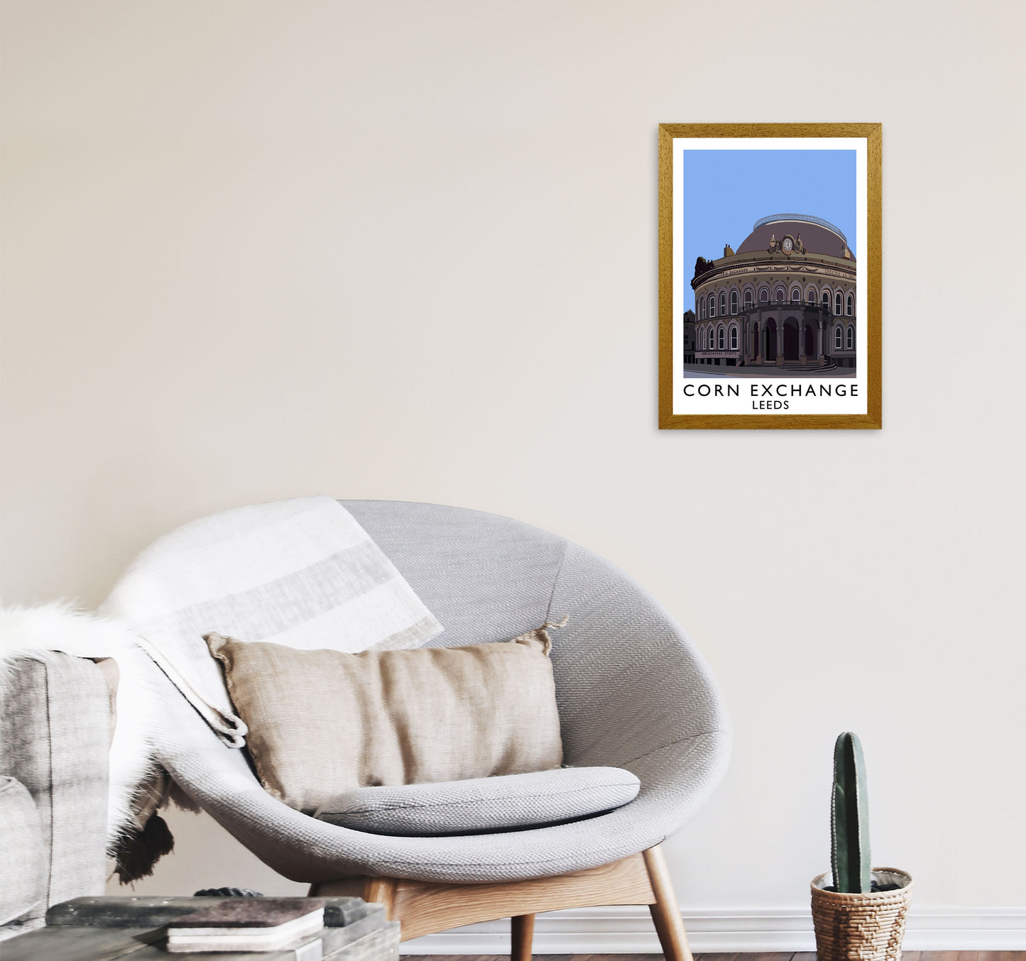 Corn Exchange Portrait by Richard O'Neill A3 Print Only