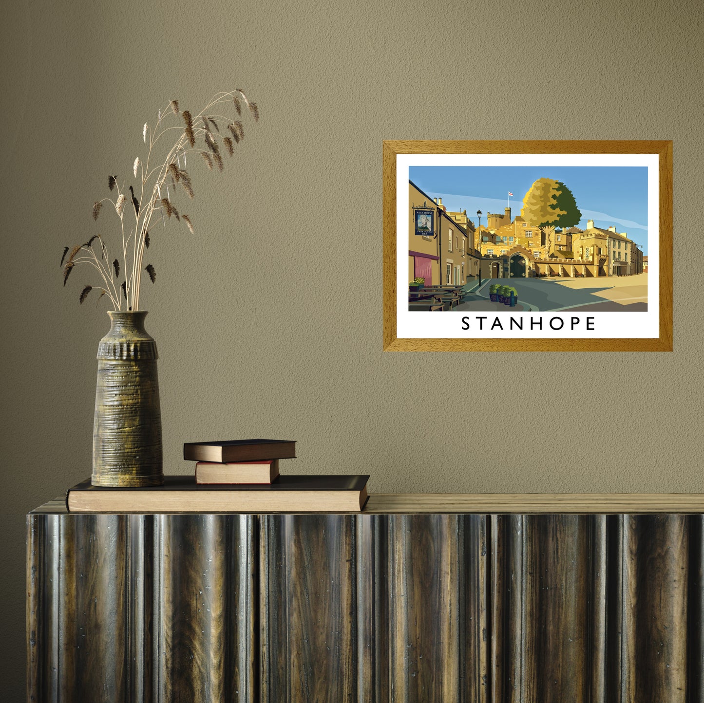 Stanhope by Richard O'Neill A3 Oak Frame