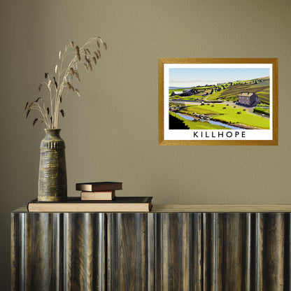 Killhope by Richard O'Neill A3 Oak Frame