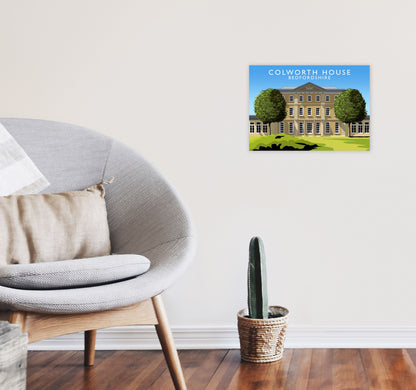 Colworth House by Richard O'Neill A3 Black Frame