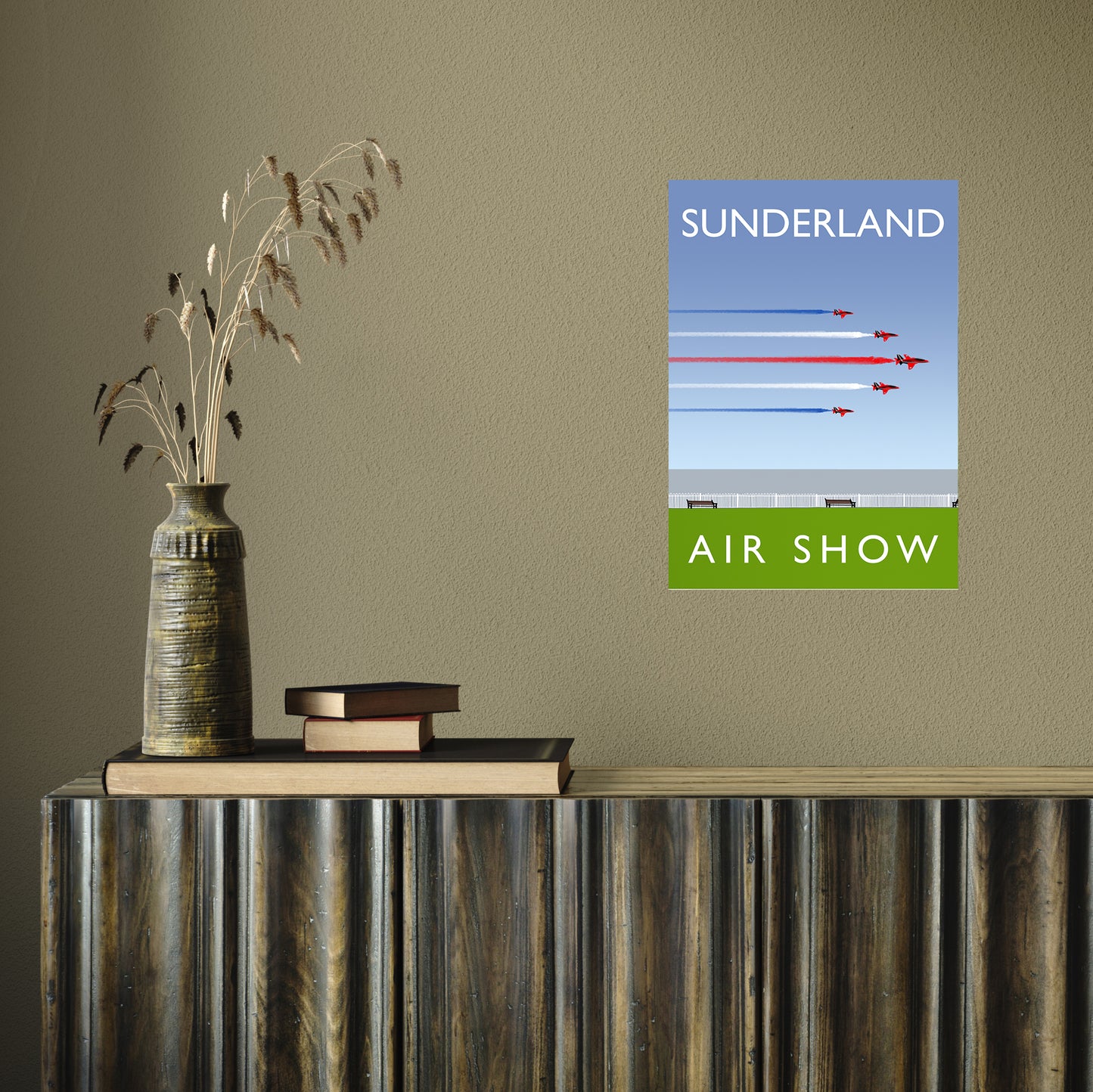 Sunderland Air Show portrait by Richard O'Neill A3 Print Only