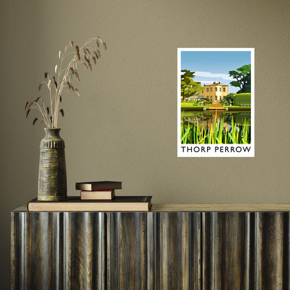 Thorp Perrow portrait by Richard O'Neill A3 Print Only