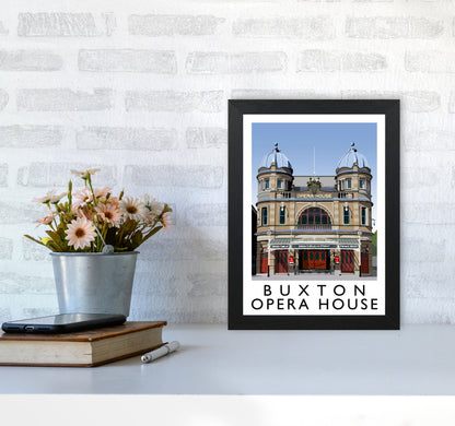 Buxton Opera House by Richard O'Neill A4 White Frame