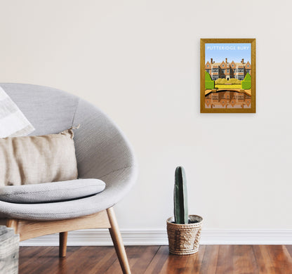 Putteridge Bury (Portrait) by Richard O'Neill A4 Print Only