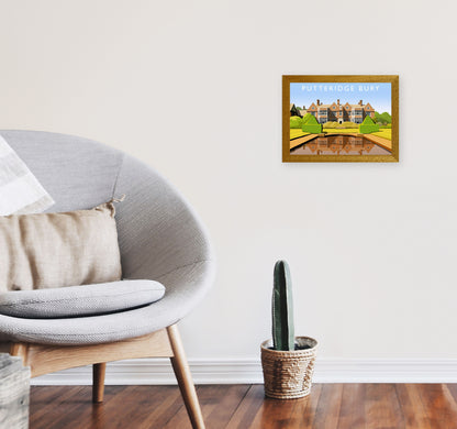 Putteridge Bury (Landscape) by Richard O'Neill A4 Print Only