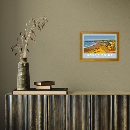 Nose's Point by Richard O'Neill A4 Oak Frame