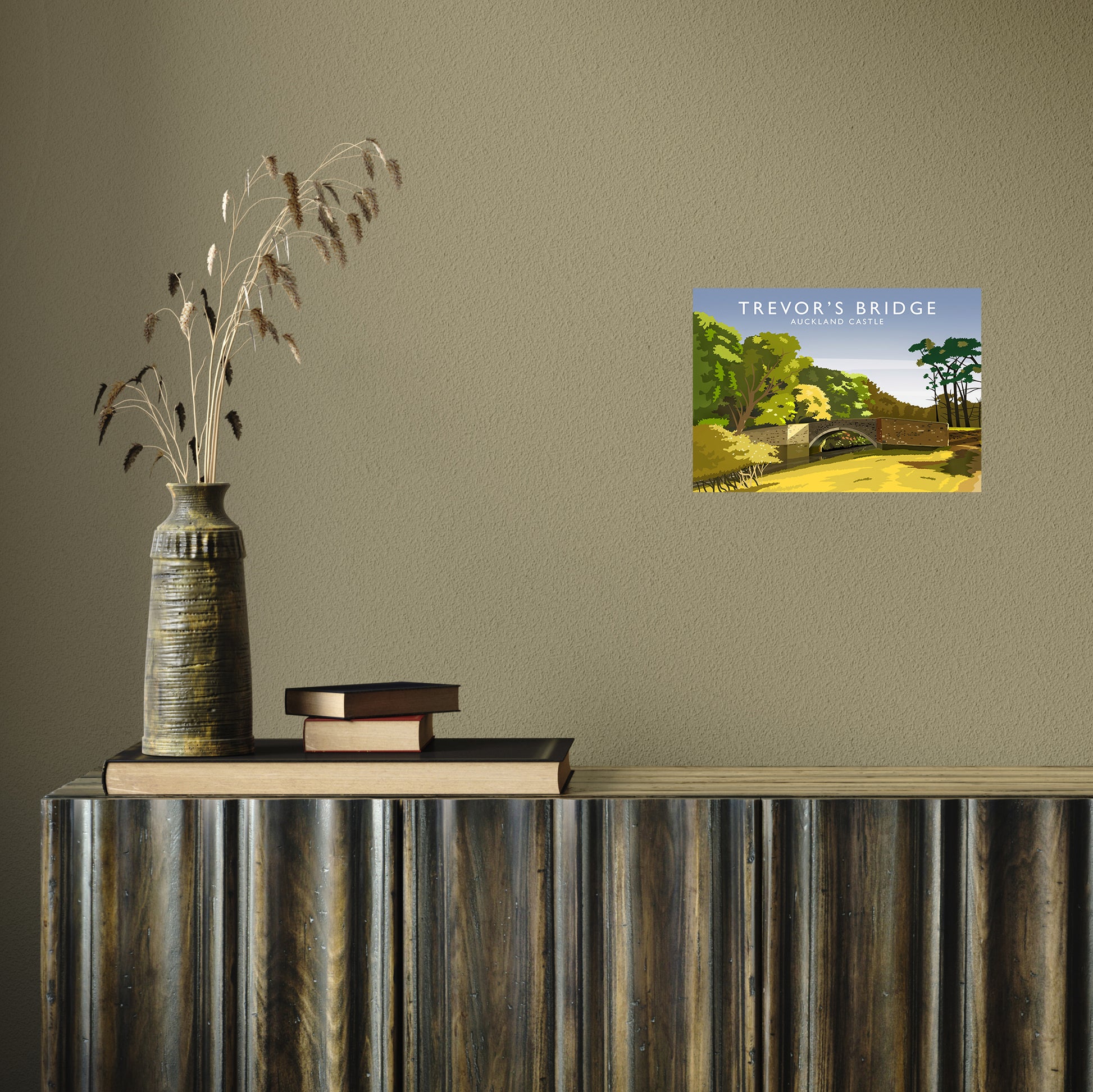 Trevor's Bridge by Richard O'Neill A4 Print Only