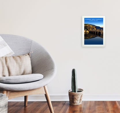 Carreg Ddu Viaduct by Richard O'Neill A4 Oak Frame
