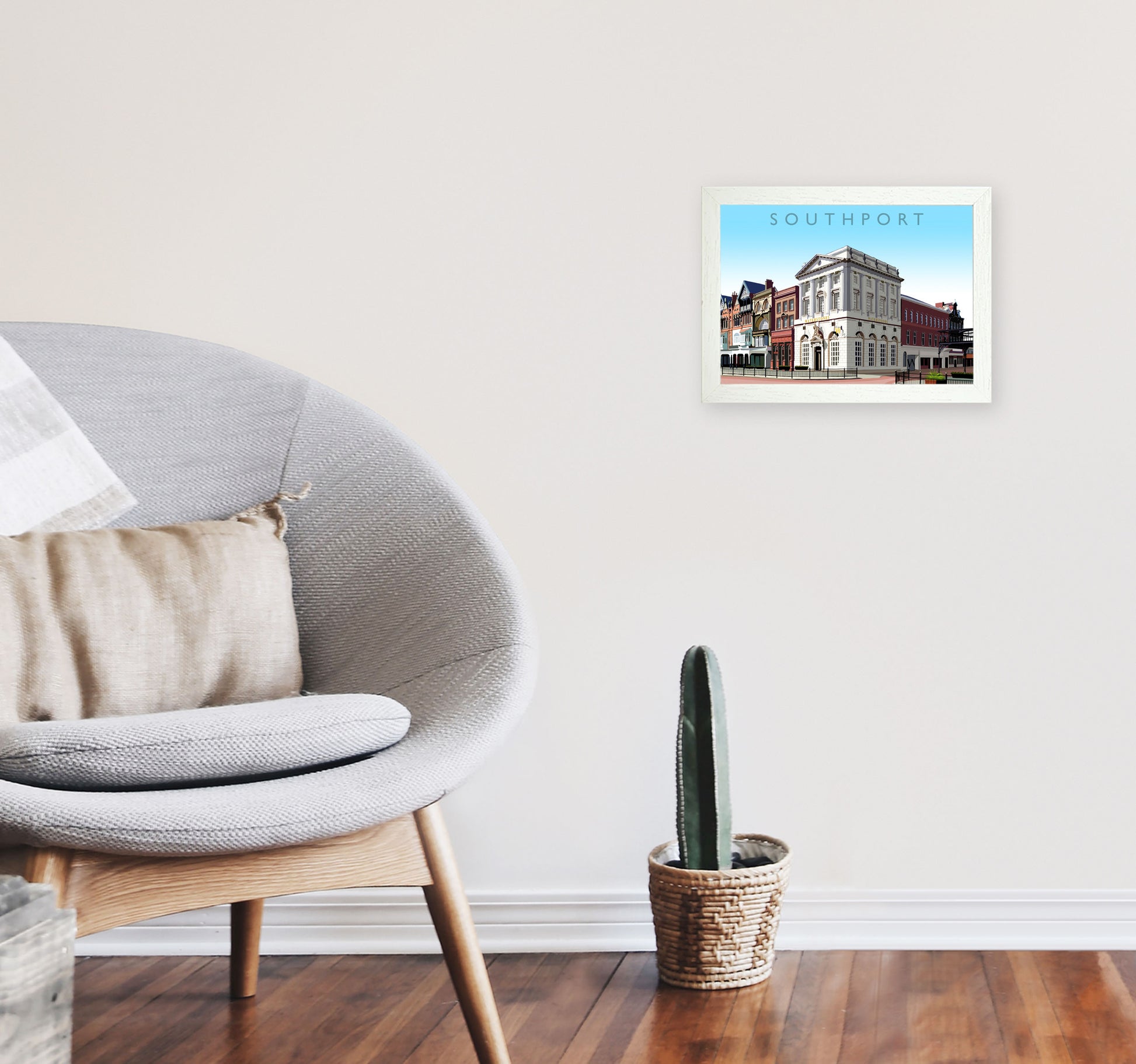 Southport by Richard O'Neill A4 Oak Frame