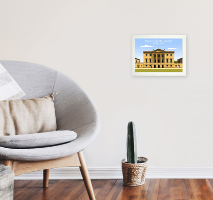 Basildon Park by Richard O'Neill A4 Oak Frame