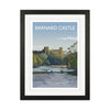 Barnard Castle 2 Portrait Art Print by Richard O'Neill