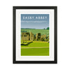 Easby Abbey Portrait Art Print by Richard O'Neill