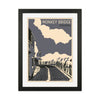 Monkey Bridge, Eccleshill Travel Art Print by Richard O'Neill