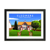 Sledmere Travel Art Print by Richard O'Neill
