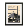 Richard Dunn Sports Centre, Bradford Travel Art Print by Richard O'Neill