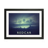 Redcar (night) Travel Art Print by Richard O'Neill