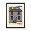 Little Germany, Bradford Travel Art Print by Richard O'Neill
