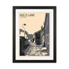 Holts Lane, Clayton Travel Art Print by Richard O'Neill