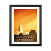 Gloucester Cathedral portrait Travel Art Print by Richard O'Neill