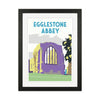 Egglestone Abbey Portrait Travel Art Print by Richard O'Neill