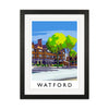 Watford 2 portrait Travel Art Print by Richard O'Neill