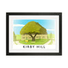 Kirby Hill Travel Art Print by Richard O'Neill