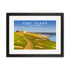 Fort Island Travel Art Print by Richard O'Neill