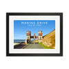 Marine Drive Travel Art Print by Richard O'Neill