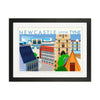 Newcastle upon Tyne 2 (Day) landscape Travel Art Print by Richard O'Neill