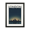 London 4 (Night) Travel Art Print by Richard O'Neill