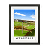 Weardale Portrait Travel Art Print by Richard O'Neill