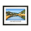 Sandsend 5 Travel Art Print by Richard O'Neill