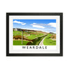 Weardale Travel Art Print by Richard O'Neill