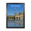 Bradford West Yorkshire Framed Digital Art Print by Richard O'Neill