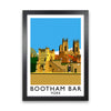 Bootham Bar York Framed Digital Art Print by Richard O'Neill