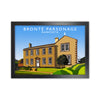 Bronte Parsonage Heworth Framed Digital Art Print by Richard O'Neill