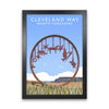 Cleveland Way North Yorkshire Framed Digital Art Print by Richard O'Neill
