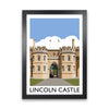 Lincoln Castle Framed Digital Art Print by Richard O'Neill