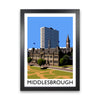 Middlesbrough Art Print by Richard O'Neill