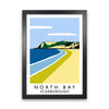 North Bay Scarborough Art Print by Richard O'Neill