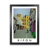 Ripon by Richard O'Neill Yorkshire Art Print, Vintage Travel Poster