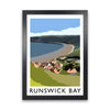 Runswick Bay Art Print by Richard O'Neill