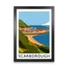 Scarborough Framed Digital Art Print by Richard O'Neill