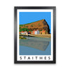 Staithes Art Print by Richard O'Neill