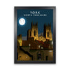 York by Richard O'Neill Yorkshire Art Print, Vintage Travel Poster